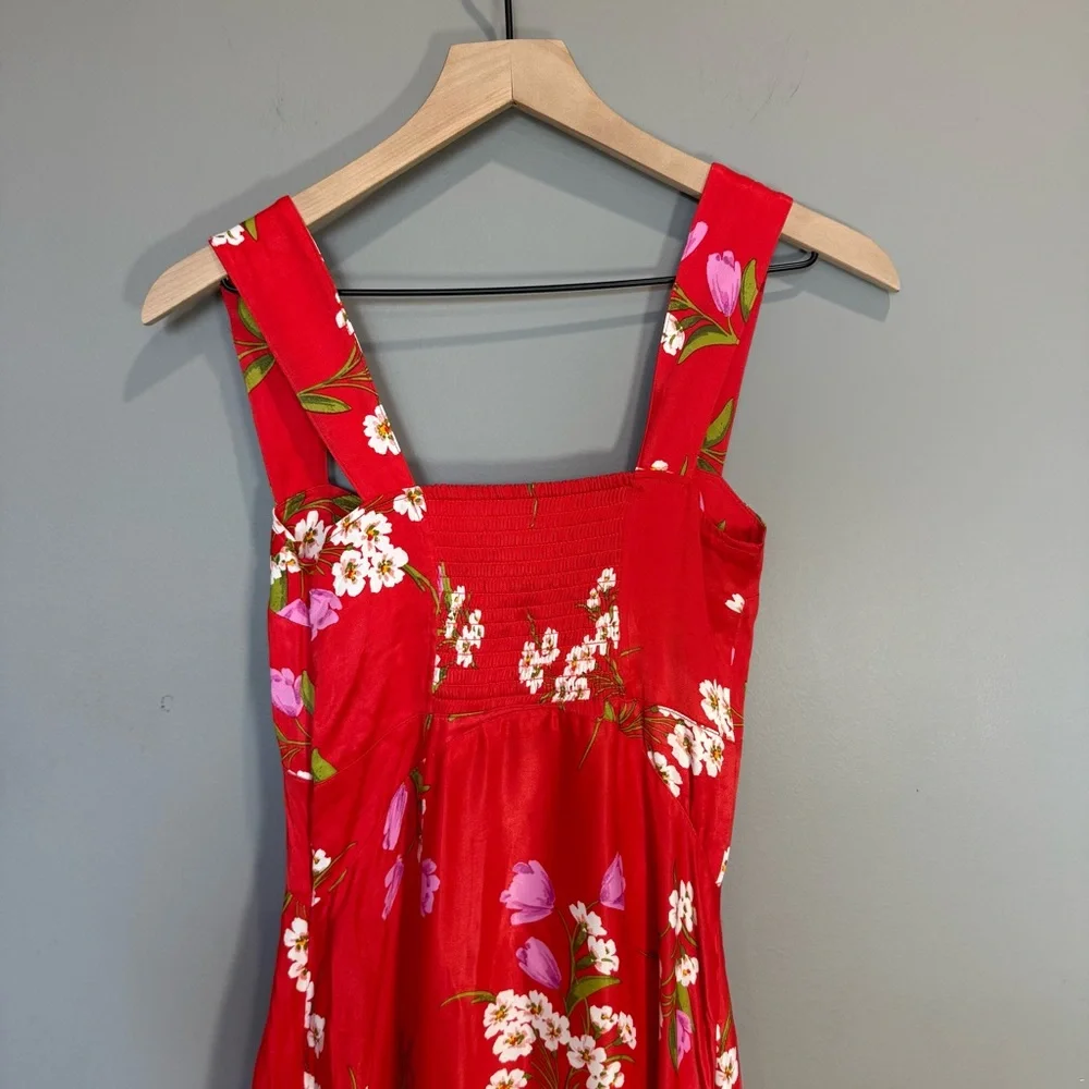 Maeve Jocelyn sleeveless slip midi dress from Anthropologie Size XXSP - Picture 7 of 9